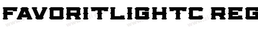 FavoritLightC Regula字体转换